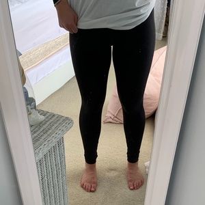 LULULEMON full length dark grey leggings